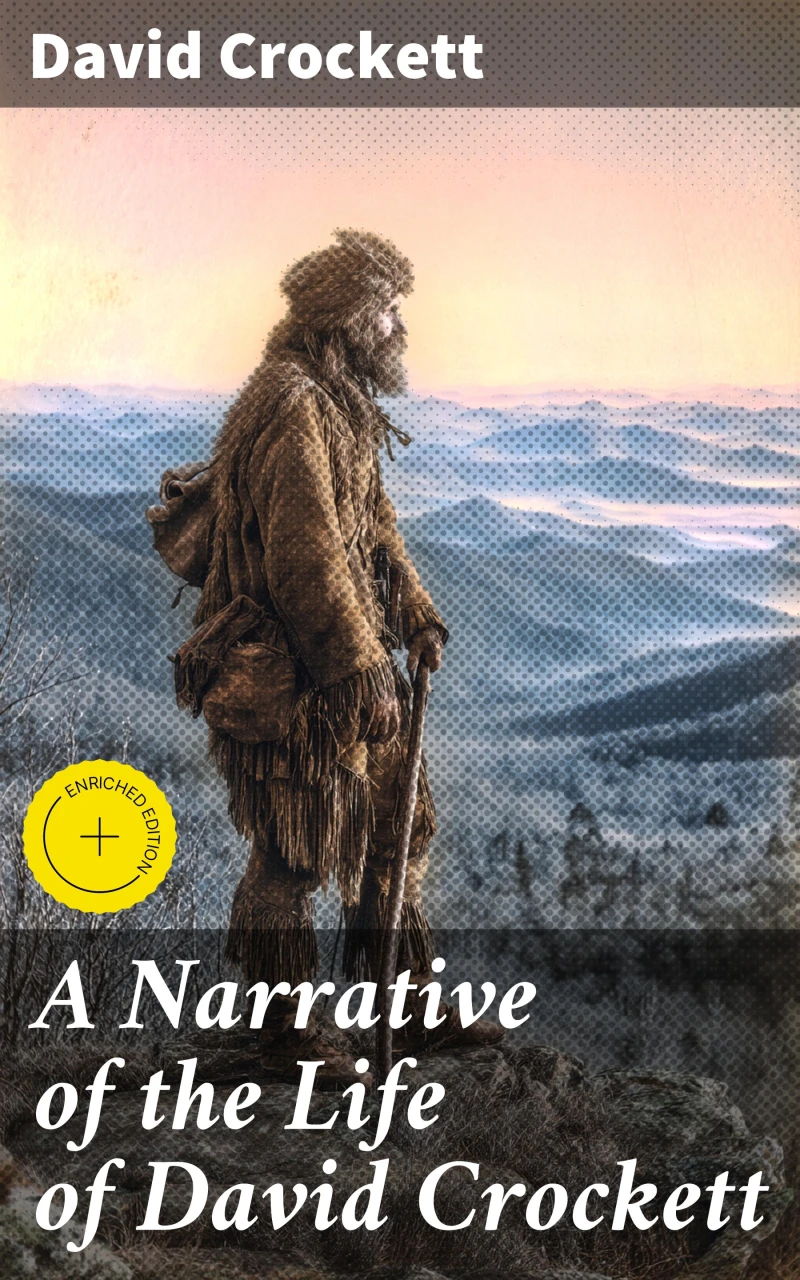 Portada: A Narrative of the Life of David Crockett