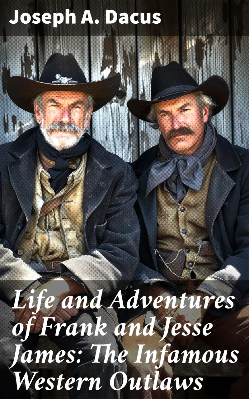 Portada: Life and Adventures of Frank and Jesse James: The Infamous Western Outlaws