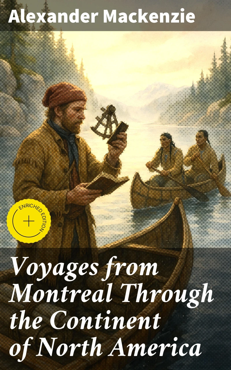 Portada: Voyages from Montreal Through the Continent of North America