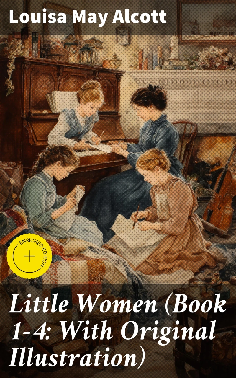 Portada: Little Women (Book 1-4: With Original Illustration)