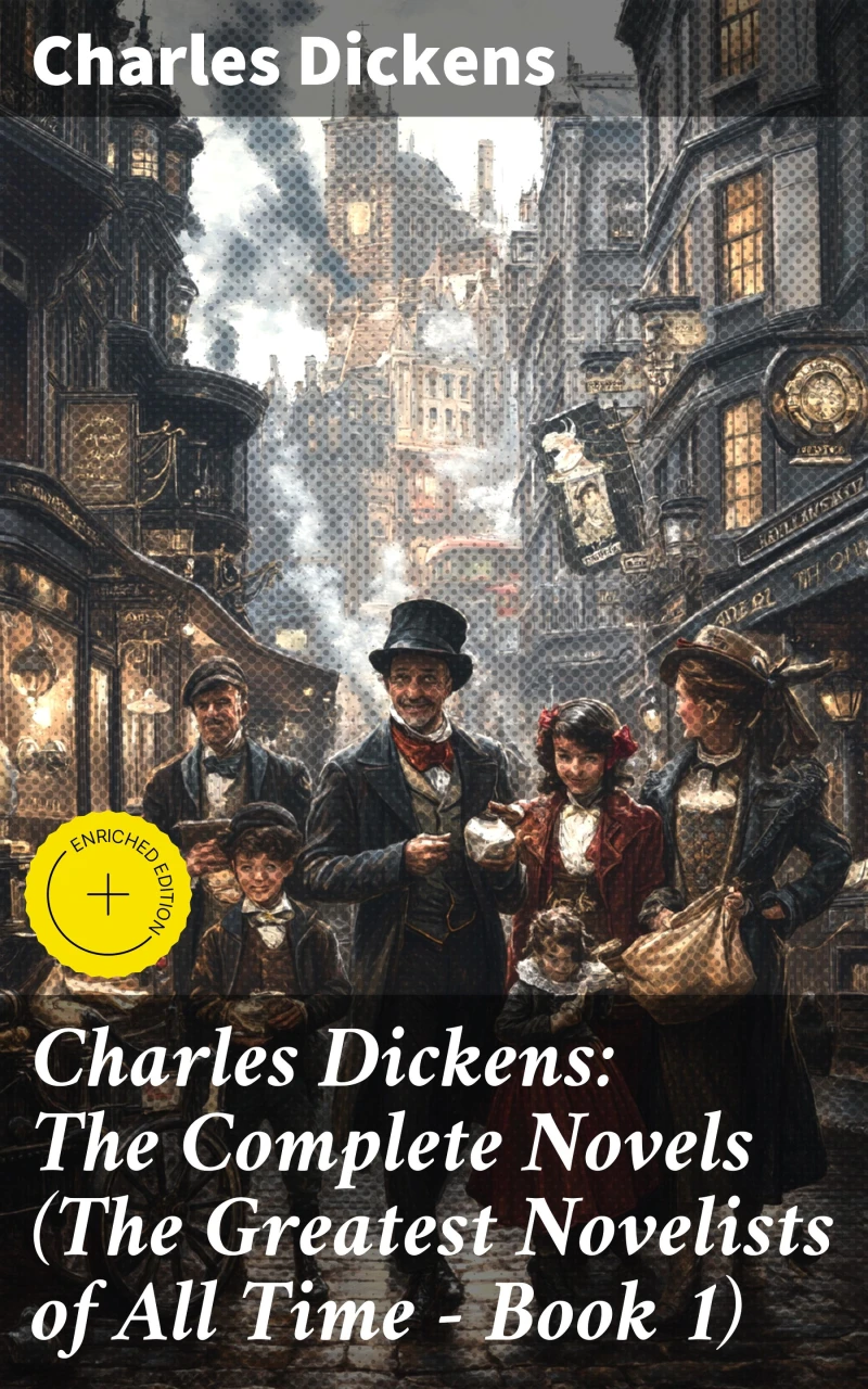 Portada: Charles Dickens: The Complete Novels (The Greatest Novelists of All Time – Book 1)