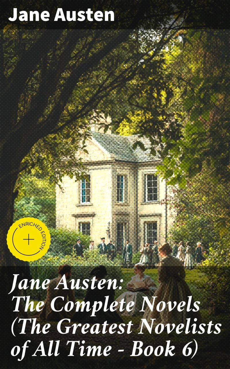 Portada: Jane Austen: The Complete Novels (The Greatest Novelists of All Time – Book 6)