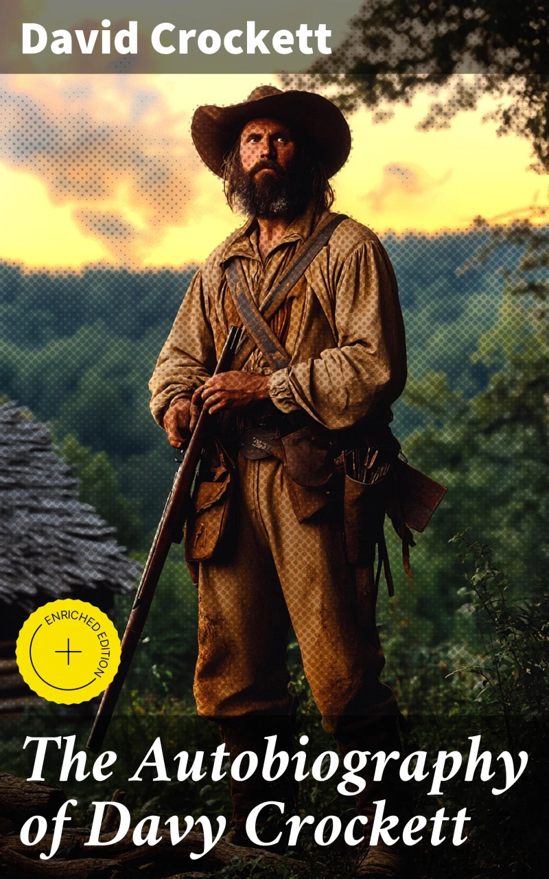 Portada: The Autobiography of Davy Crockett