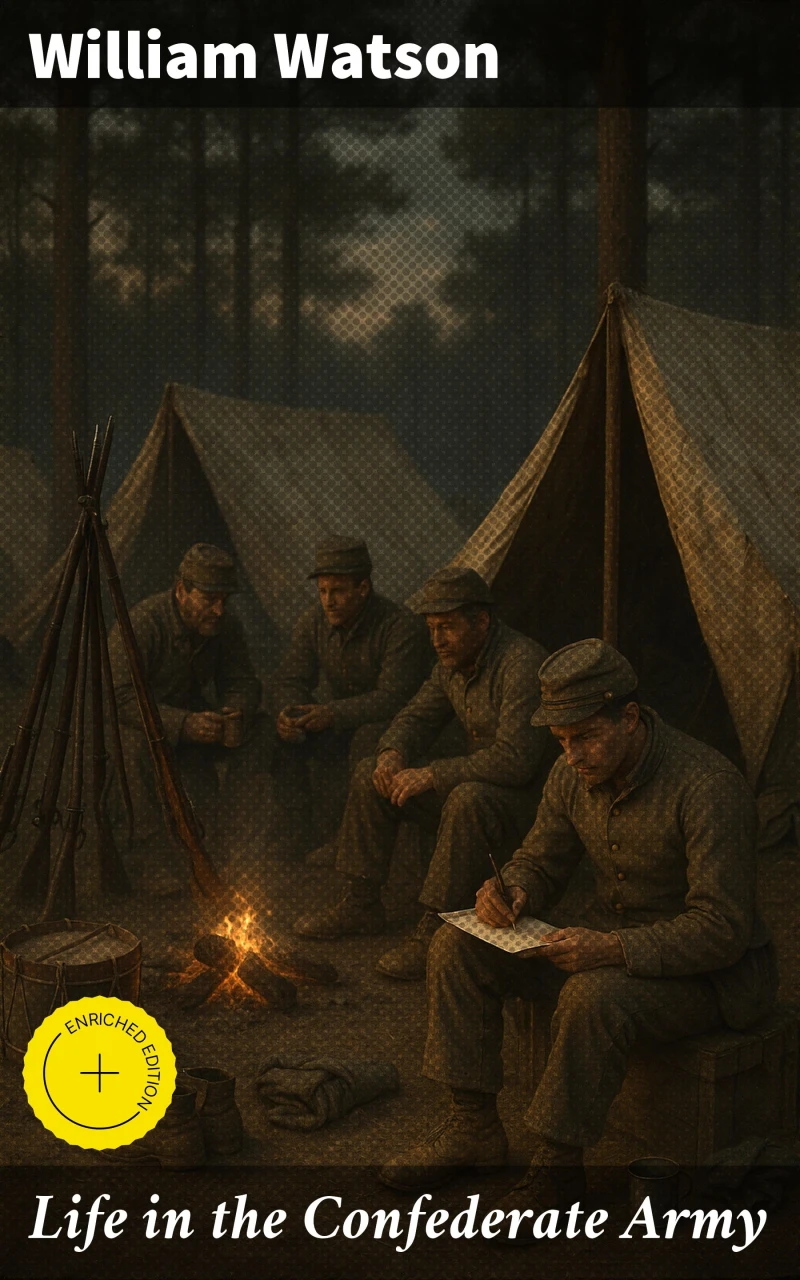 Portada: Life in the Confederate Army