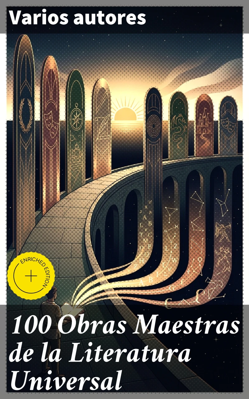 Portada: 100 Obras Maestras de la Literatura Universal
