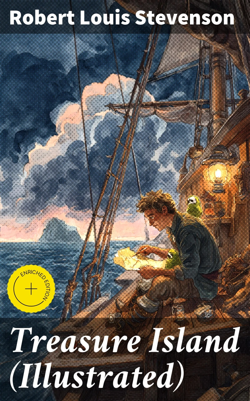 Portada: Treasure Island (Illustrated)