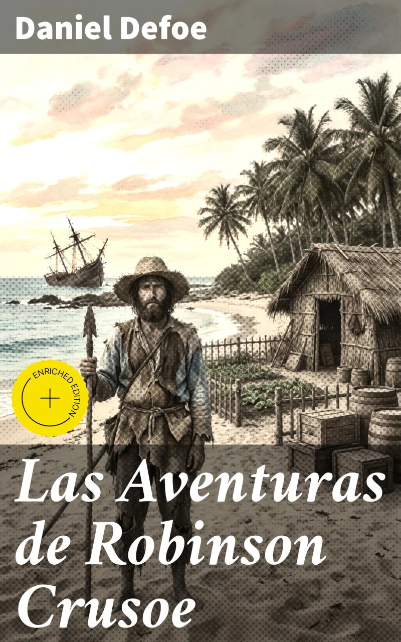 Portada: Las Aventuras de Robinson Crusoe