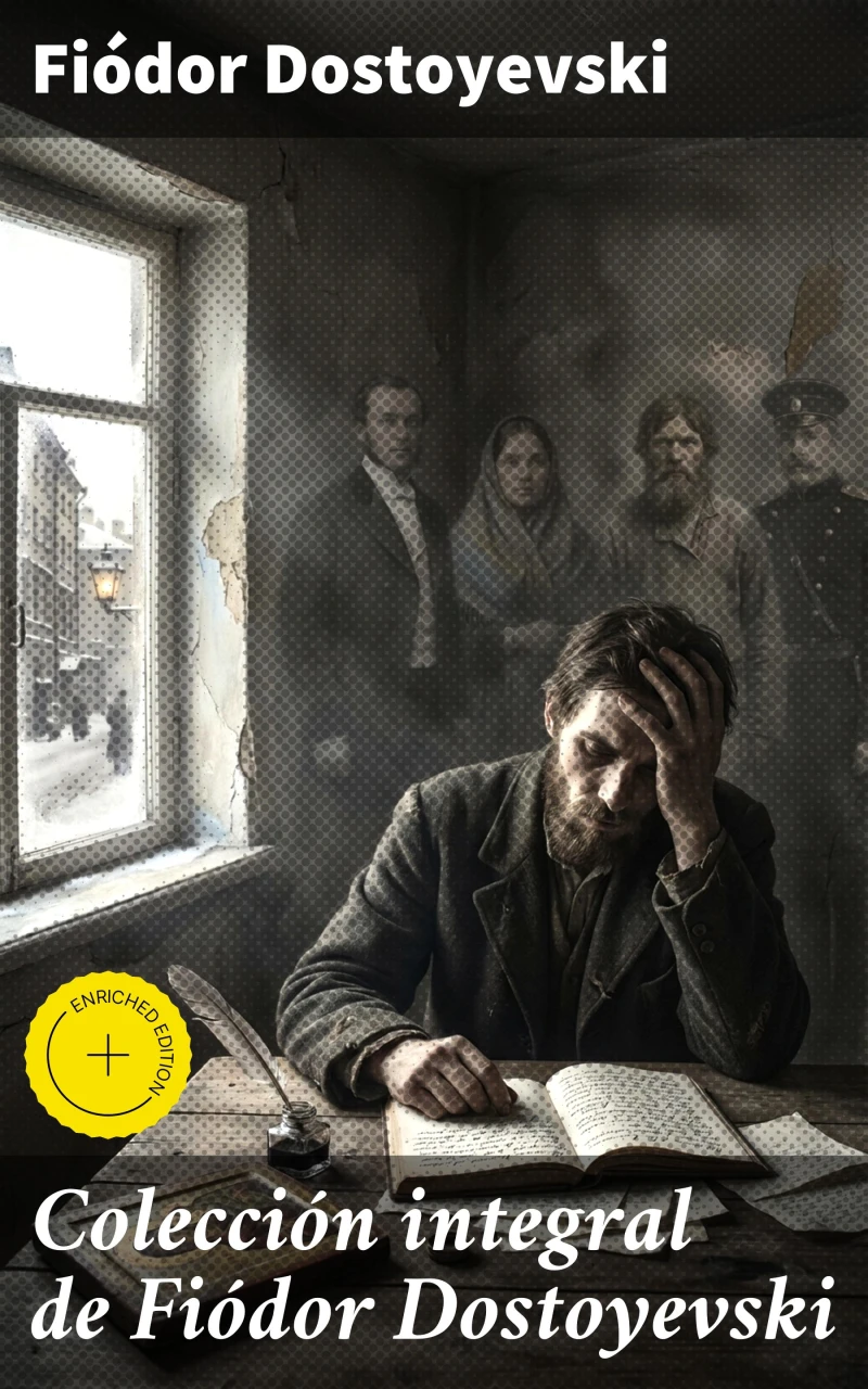 Portada: Colección integral de Fiódor Dostoyevski