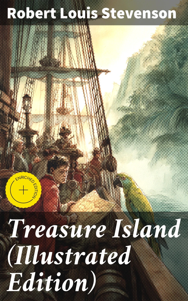 Portada: Treasure Island (Illustrated Edition)