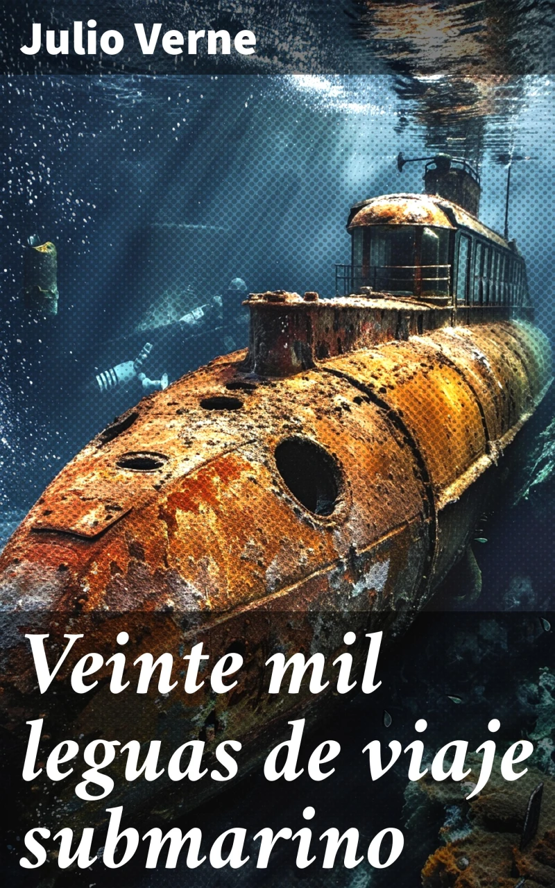 Portada: Veinte mil leguas de viaje submarino