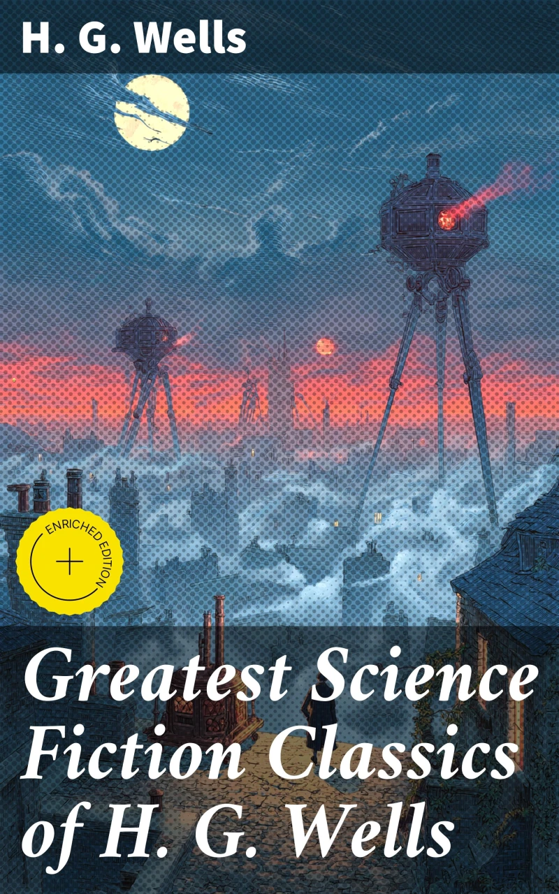 Portada: Greatest Science Fiction Classics of H. G. Wells