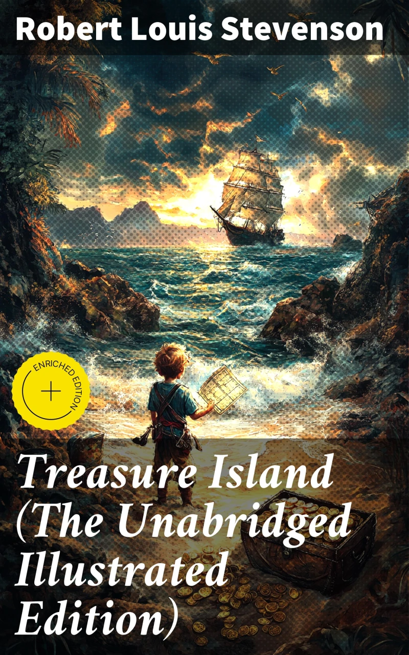 Portada: Treasure Island (The Unabridged Illustrated Edition)