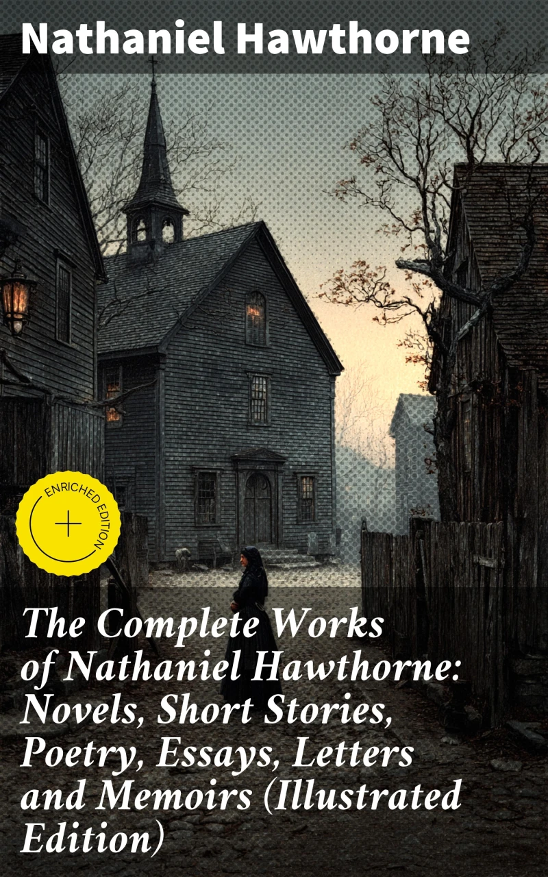 Portada: The Complete Works of Nathaniel Hawthorne: Novels, Short Stories, Poetry, Essays, Letters and Memoirs (Illustrated Edition)
