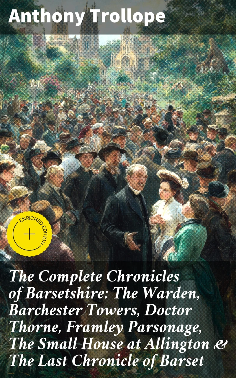 Portada: The Complete Chronicles of Barsetshire: The Warden, Barchester Towers, Doctor Thorne, Framley Parsonage, The Small House at Allington & The Last Chronicle of Barset