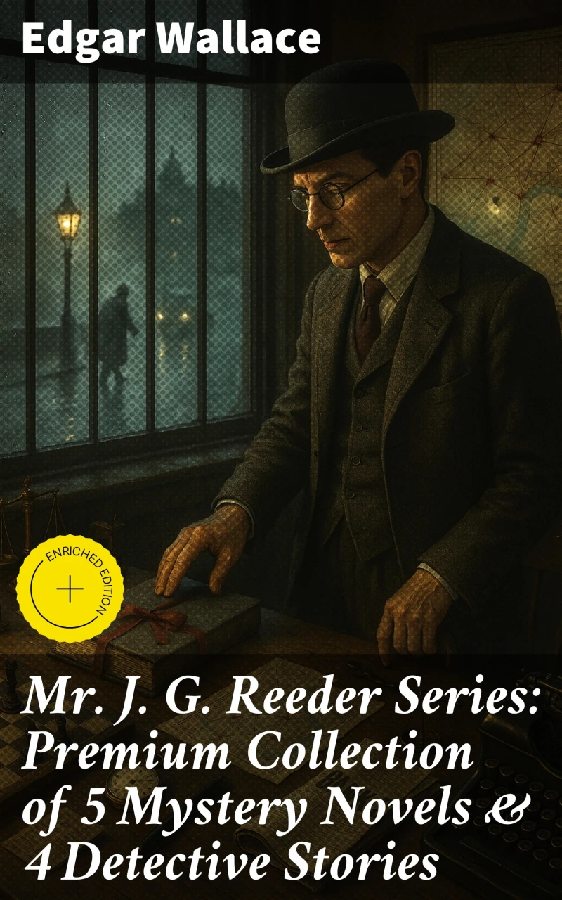 Portada: Mr. J. G. Reeder Series: Premium Collection of 5 Mystery Novels & 4 Detective Stories