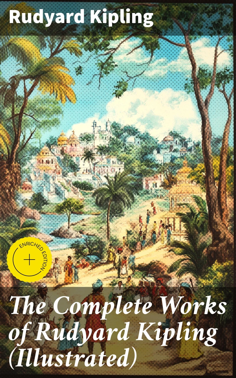 Portada: The Complete Works of Rudyard Kipling (Illustrated)