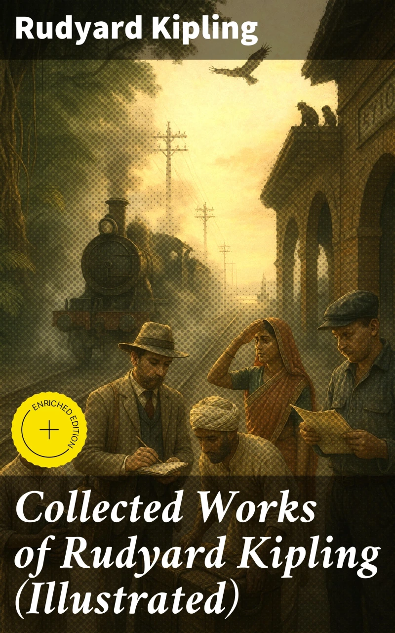 Portada: Collected Works of Rudyard Kipling (Illustrated)