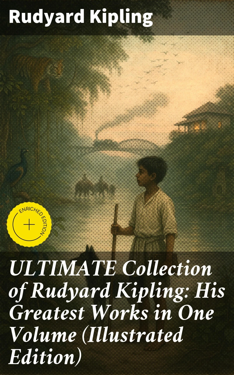 Portada: ULTIMATE Collection of Rudyard Kipling: His Greatest Works in One Volume (Illustrated Edition)