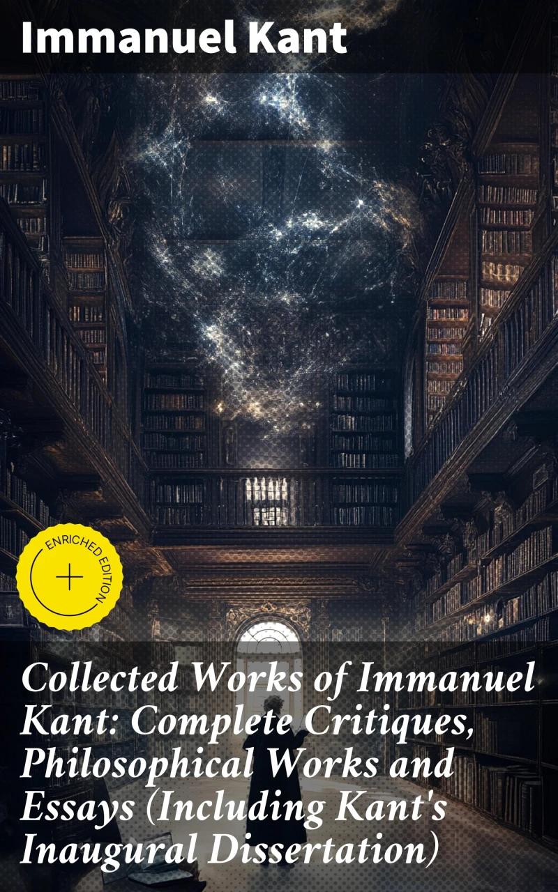 Portada: Collected Works of Immanuel Kant: Complete Critiques, Philosophical Works and Essays (Including Kant's Inaugural Dissertation)