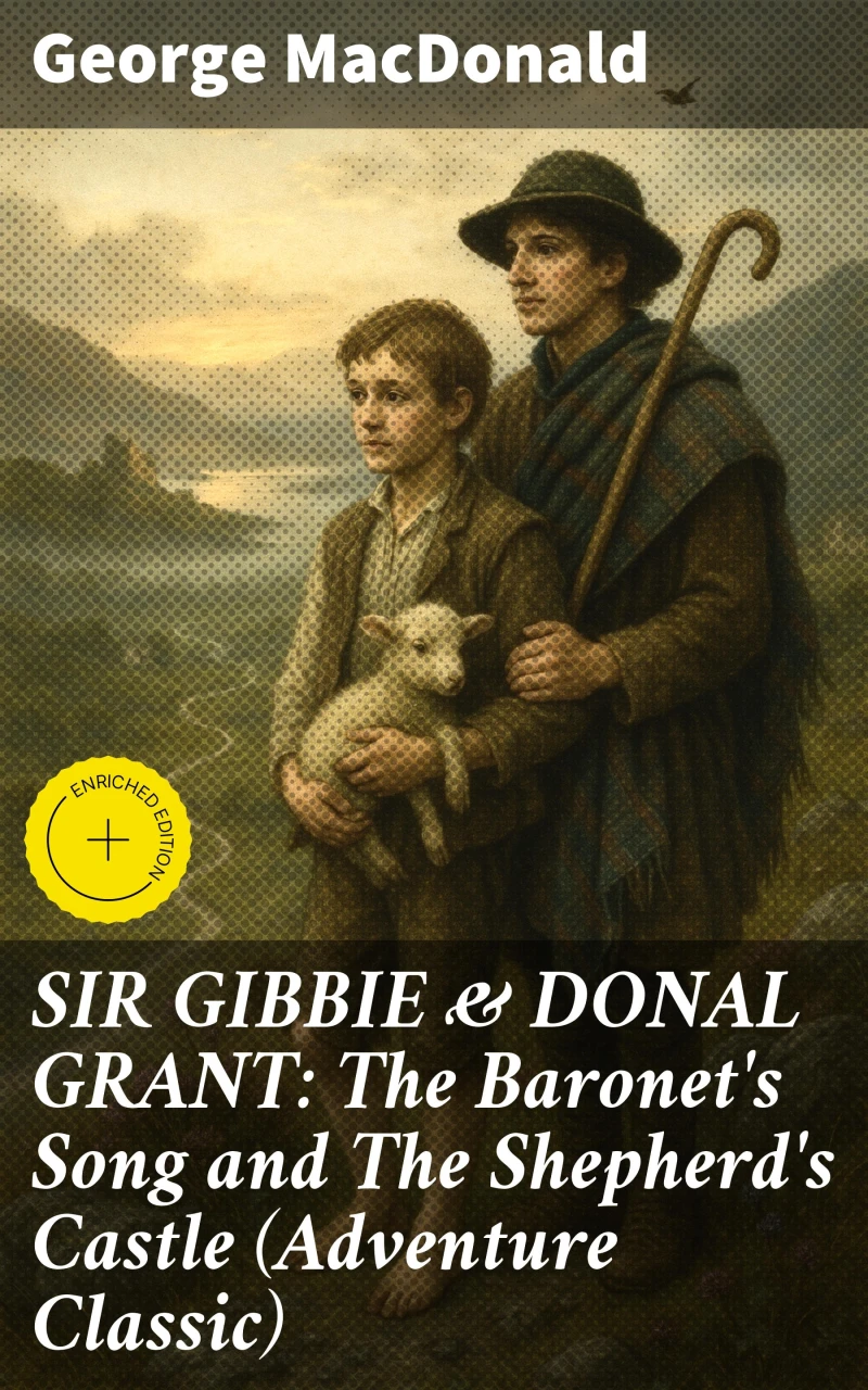 Portada: SIR GIBBIE & DONAL GRANT: The Baronet's Song and The Shepherd's Castle (Adventure Classic)