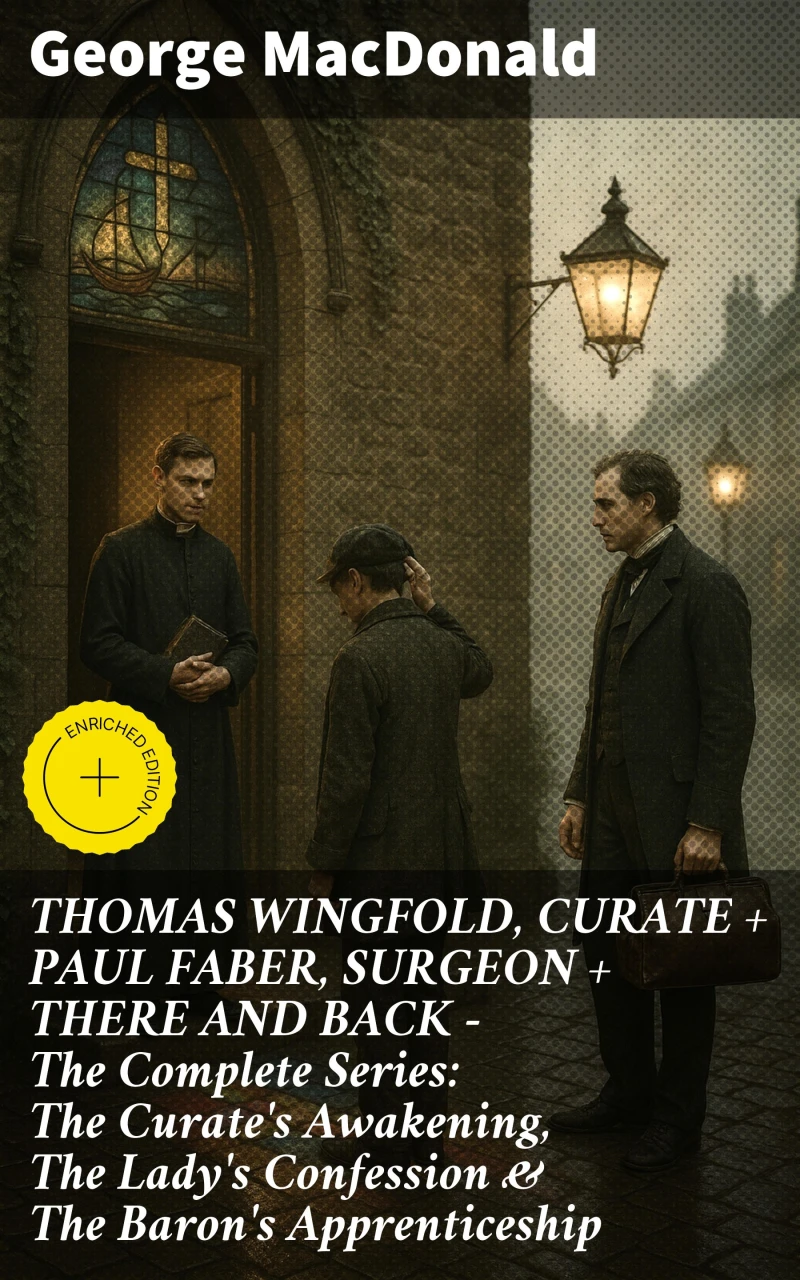 Portada: THOMAS WINGFOLD, CURATE + PAUL FABER, SURGEON + THERE AND BACK - The Complete Series: The Curate's Awakening, The Lady's Confession & The Baron's Apprenticeship