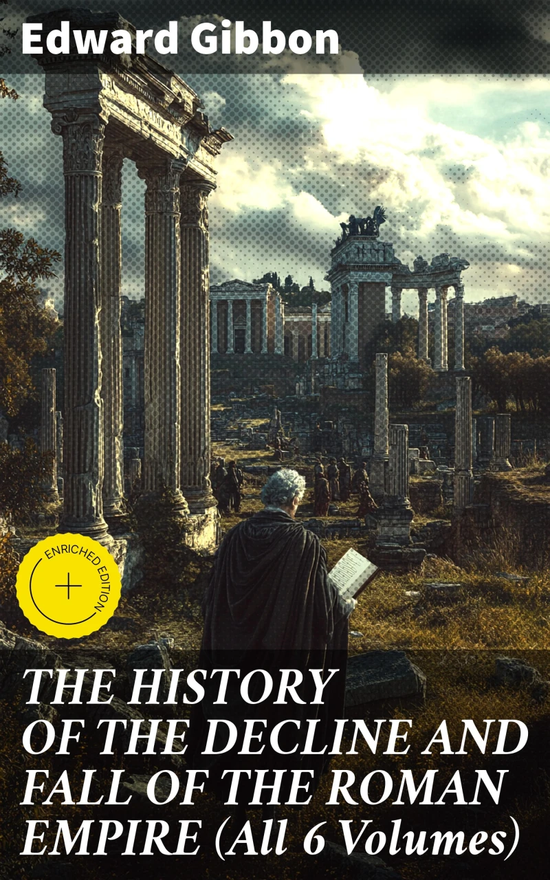 Portada: THE HISTORY OF THE DECLINE AND FALL OF THE ROMAN EMPIRE (All 6 Volumes)