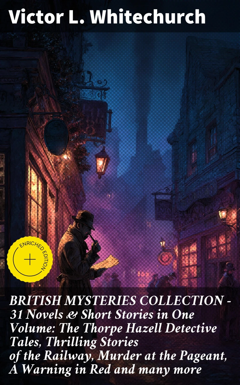 Portada: BRITISH MYSTERIES COLLECTION - 31 Novels & Short Stories in One Volume: The Thorpe Hazell Detective Tales, Thrilling Stories of the Railway, Murder at the Pageant, A Warning in Red and many more