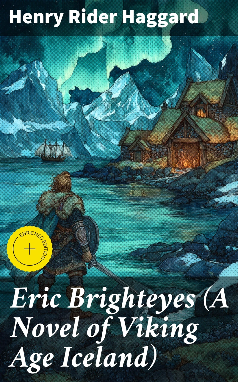 Portada: Eric Brighteyes (A Novel of Viking Age Iceland)
