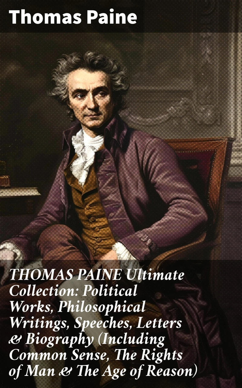 Portada: THOMAS PAINE Ultimate Collection: Political Works, Philosophical Writings, Speeches, Letters & Biography (Including Common Sense, The Rights of Man & The Age of Reason)