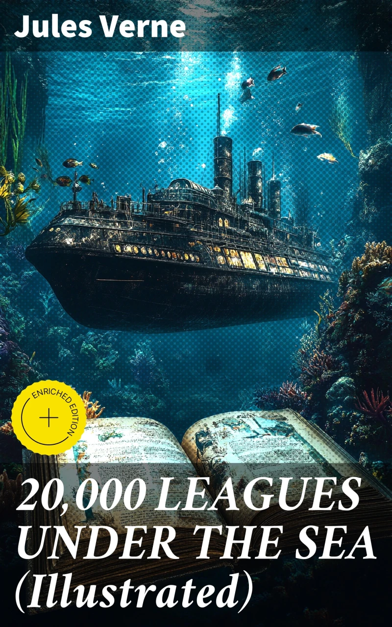 Portada: 20,000 LEAGUES UNDER THE SEA (Illustrated)