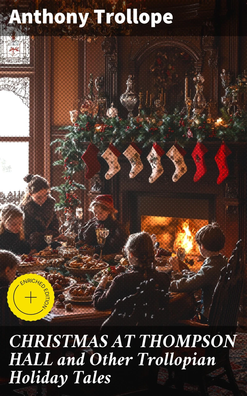 Portada: CHRISTMAS AT THOMPSON HALL and Other Trollopian Holiday Tales