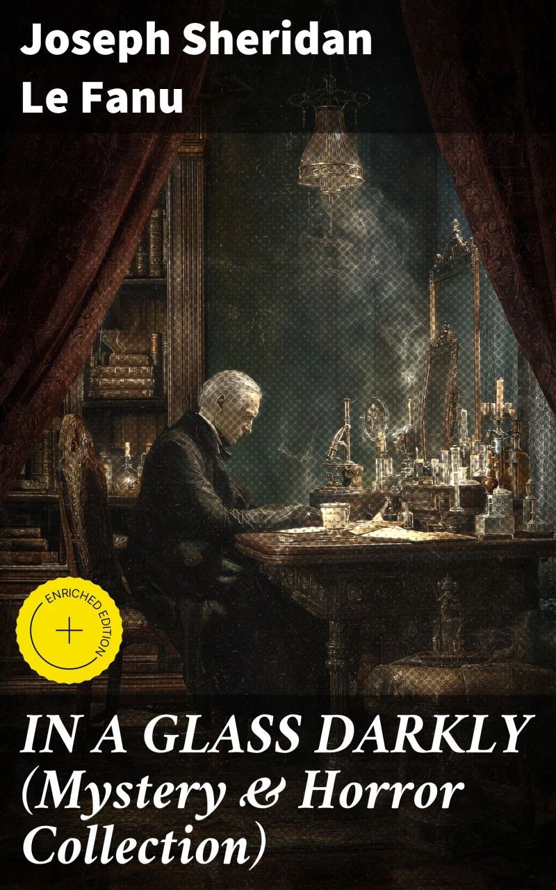 Portada: IN A GLASS DARKLY (Mystery & Horror Collection)