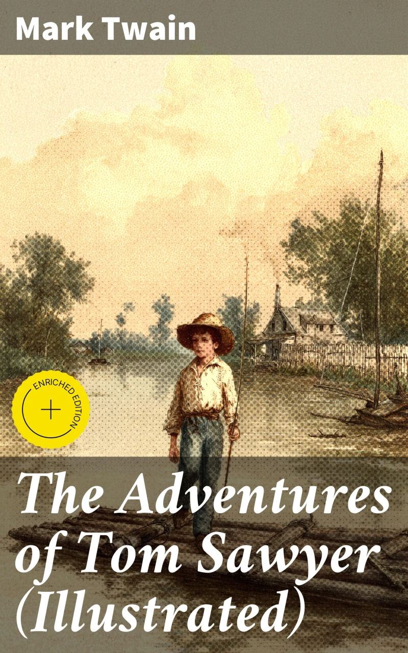 Portada: The Adventures of Tom Sawyer (Illustrated)