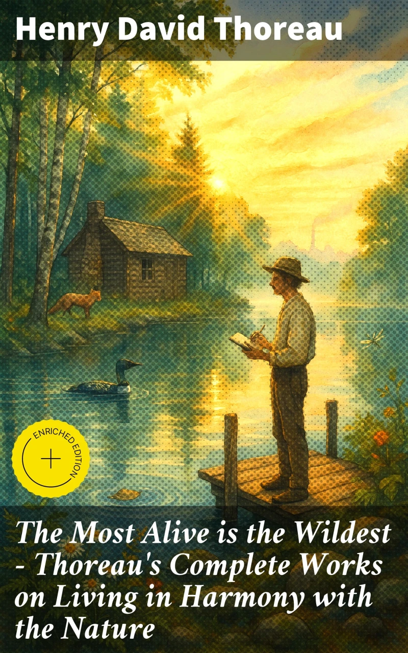 Portada: The Most Alive is the Wildest – Thoreau's Complete Works on Living in Harmony with the Nature