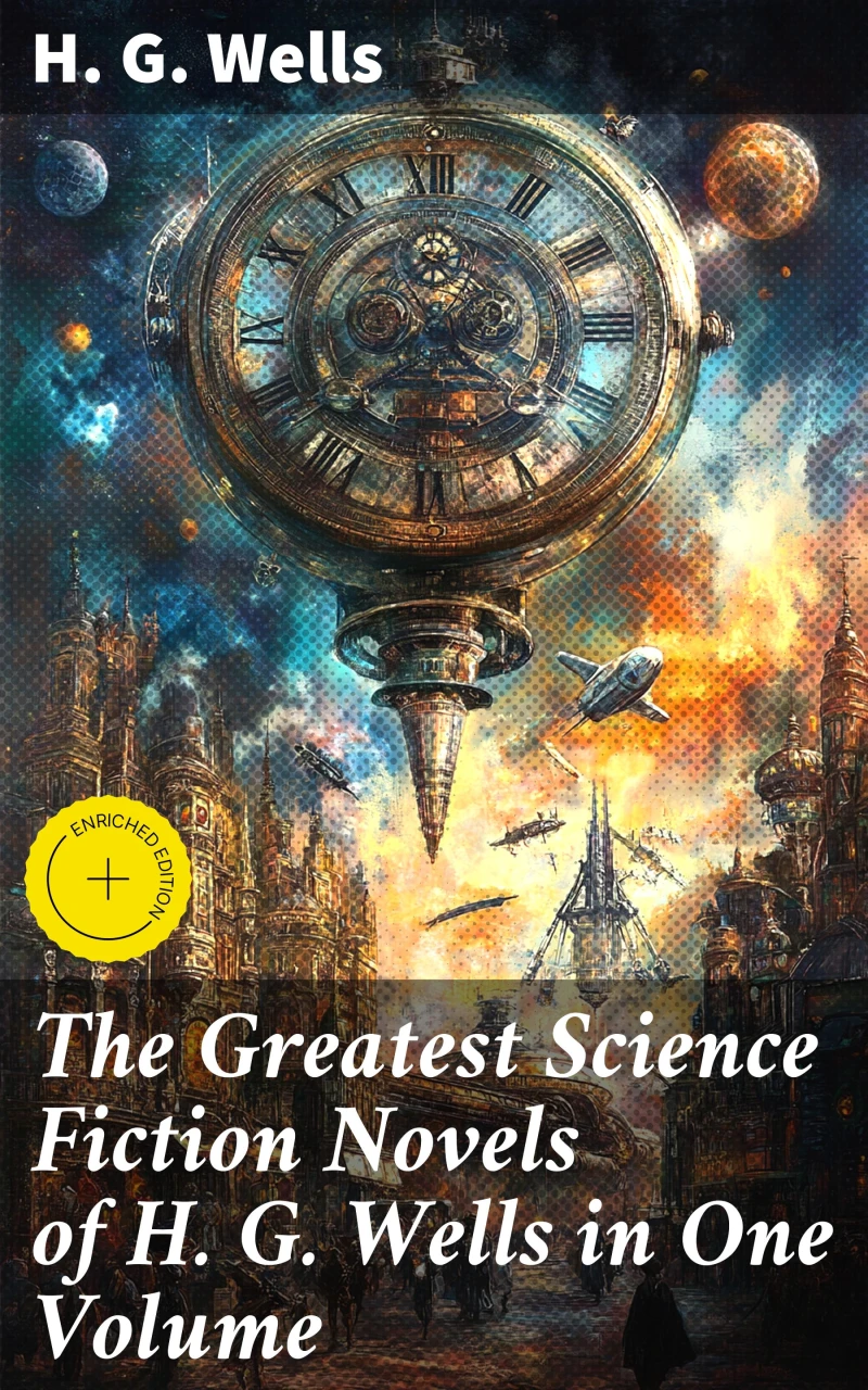 Portada: The Greatest Science Fiction Novels of H. G. Wells in One Volume