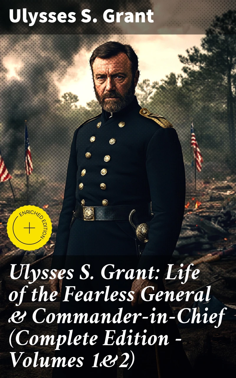 Portada: Ulysses S. Grant: Life of the Fearless General & Commander-in-Chief (Complete Edition - Volumes 1&2)