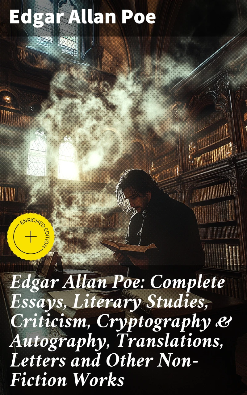 Portada: Edgar Allan Poe: Complete Essays, Literary Studies, Criticism, Cryptography & Autography, Translations, Letters and Other Non-Fiction Works