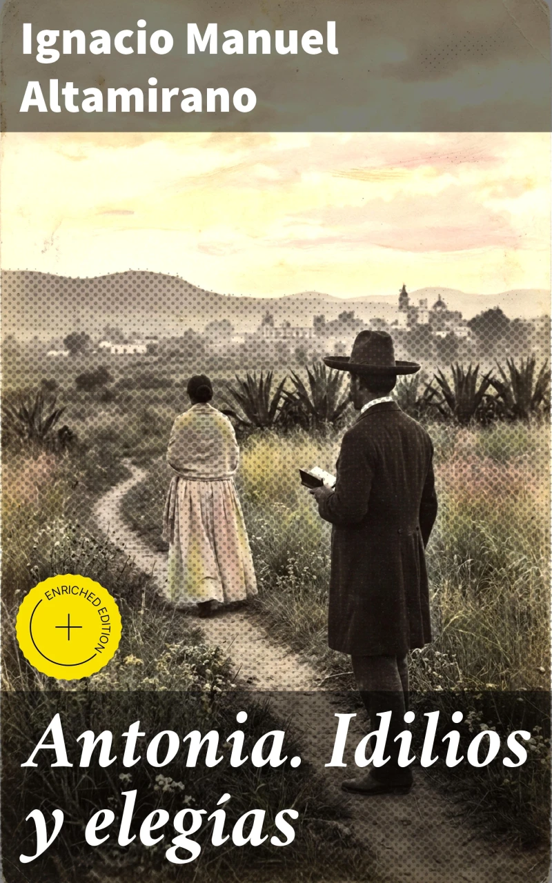 Portada: Antonia. Idilios y elegías