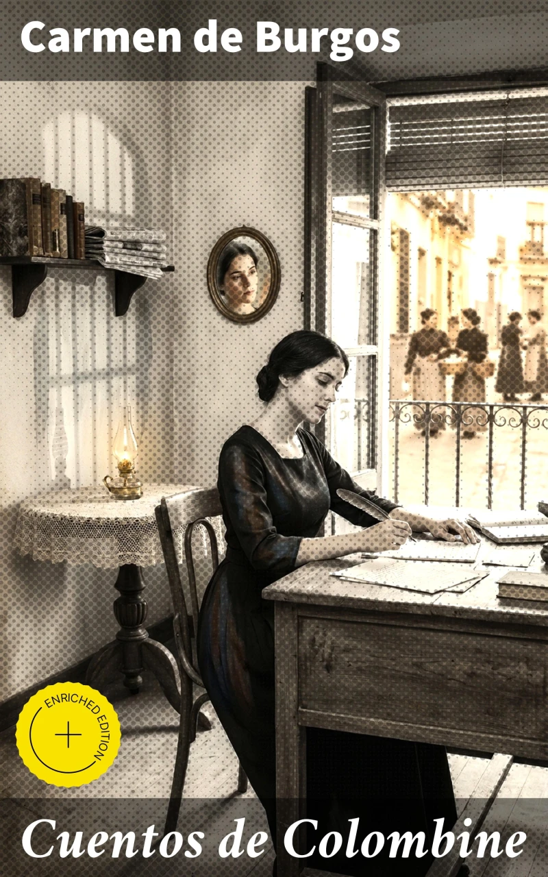 Portada: Cuentos de Colombine