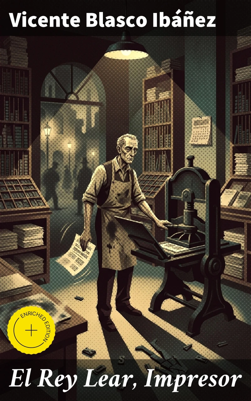 Portada: El Rey Lear, Impresor