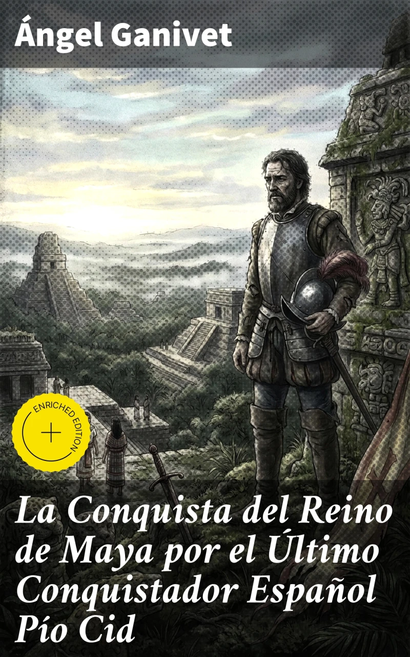 Portada: La Conquista del Reino de Maya por el Último Conquistador Español Pío Cid