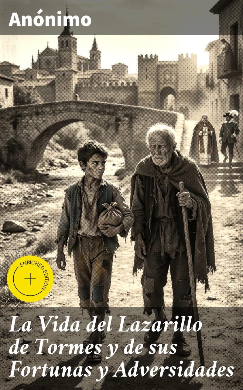 Portada: La Vida del Lazarillo de Tormes y de sus Fortunas y Adversidades