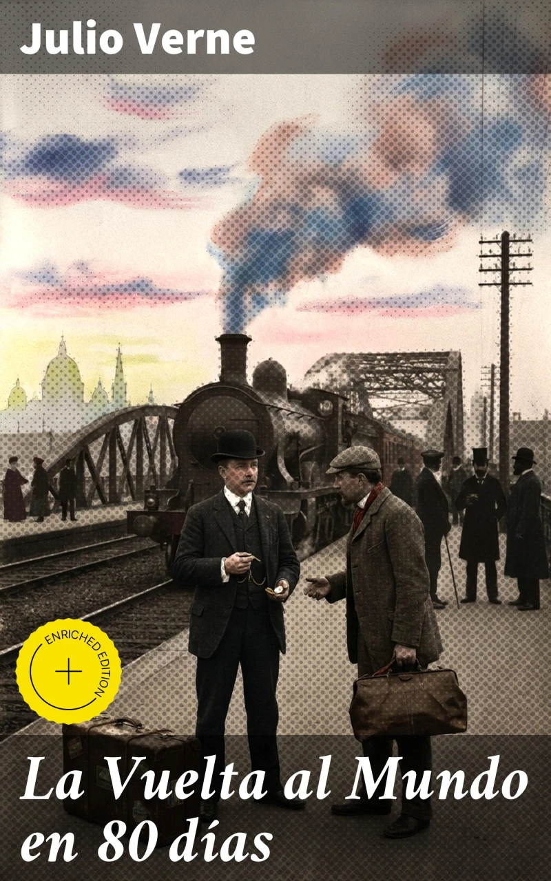 Portada: La Vuelta al Mundo en 80 días