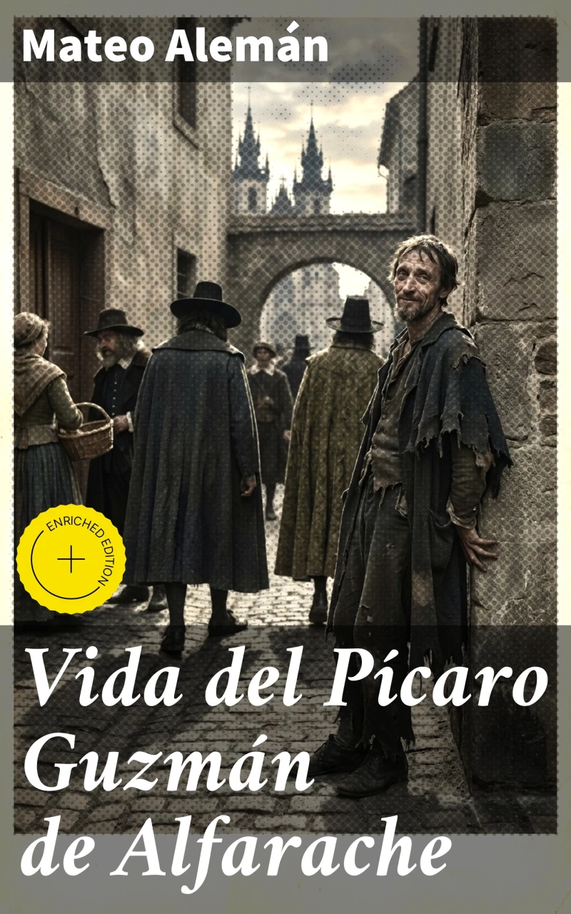 Portada: Vida del Pícaro Guzmán de Alfarache