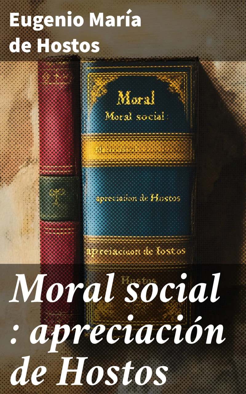 Portada: Moral social : apreciación de Hostos
