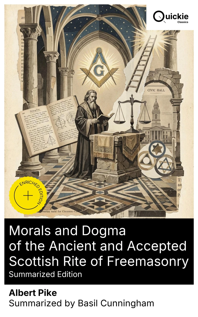 Portada: Morals and Dogma of the Ancient and Accepted Scottish Rite of Freemasonry (Summarized Edition)
