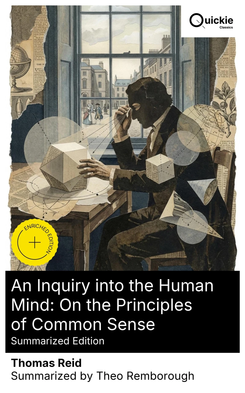 Portada: An Inquiry into the Human Mind: On the Principles of Common Sense (Summarized Edition)
