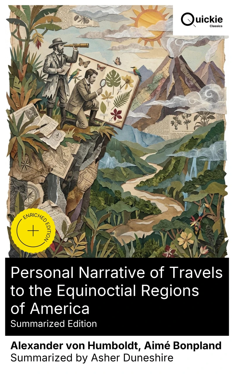 Portada: Personal Narrative of Travels to the Equinoctial Regions of America (Summarized Edition)