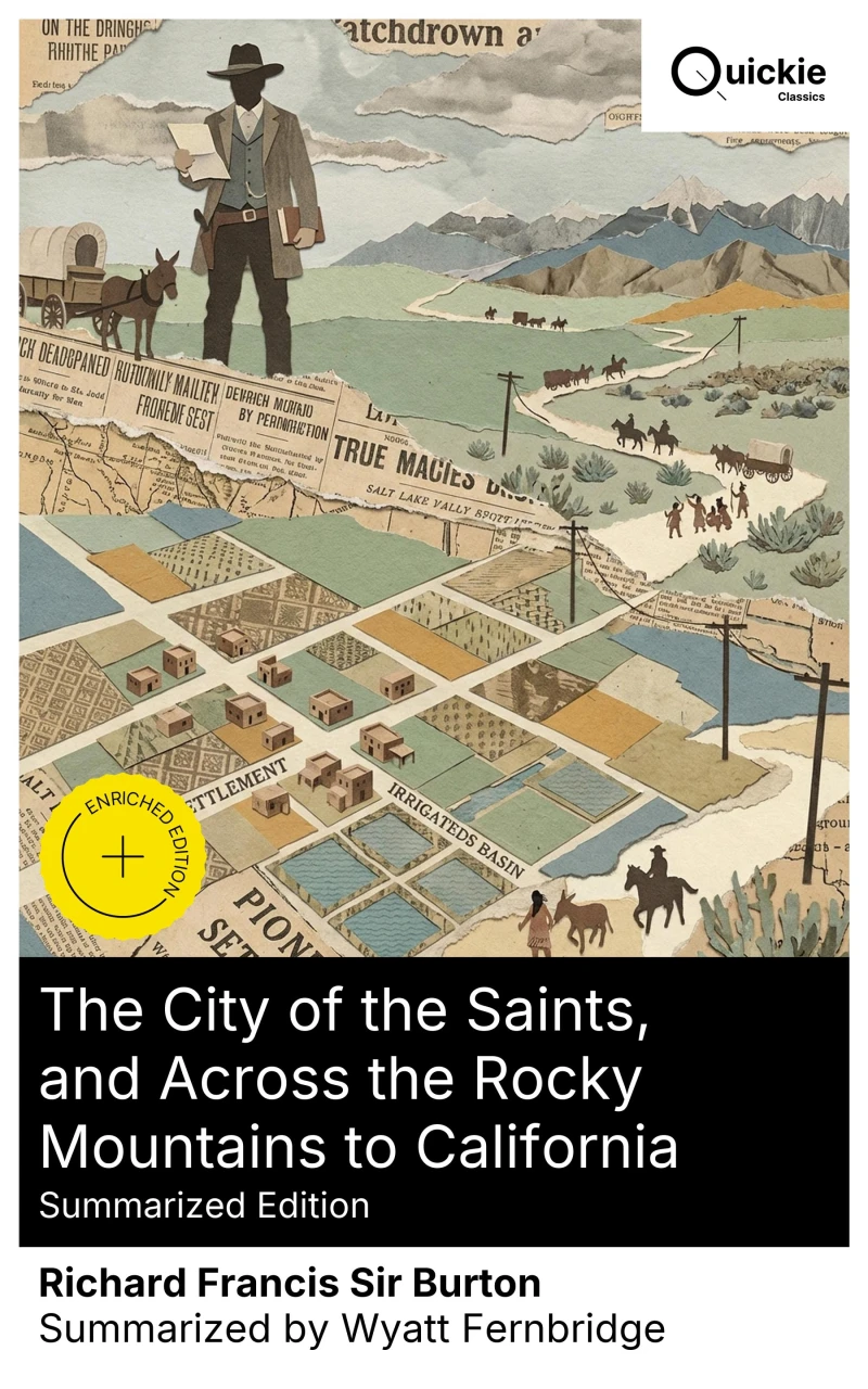Portada: The City of the Saints, and Across the Rocky Mountains to California (Summarized Edition)