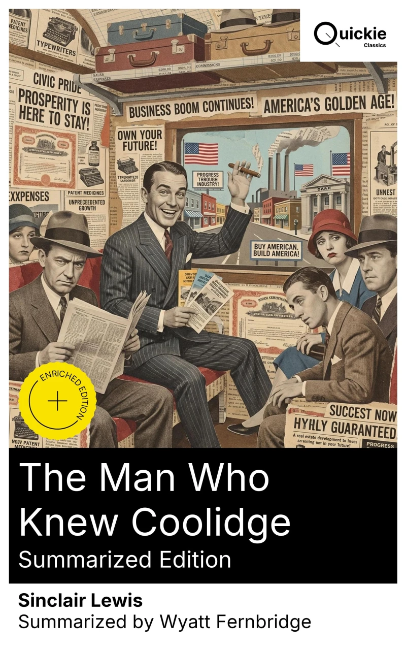Portada: The Man Who Knew Coolidge (Summarized Edition)